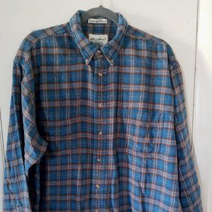 Men's Thick Flannel Eddie Bauer Shirt